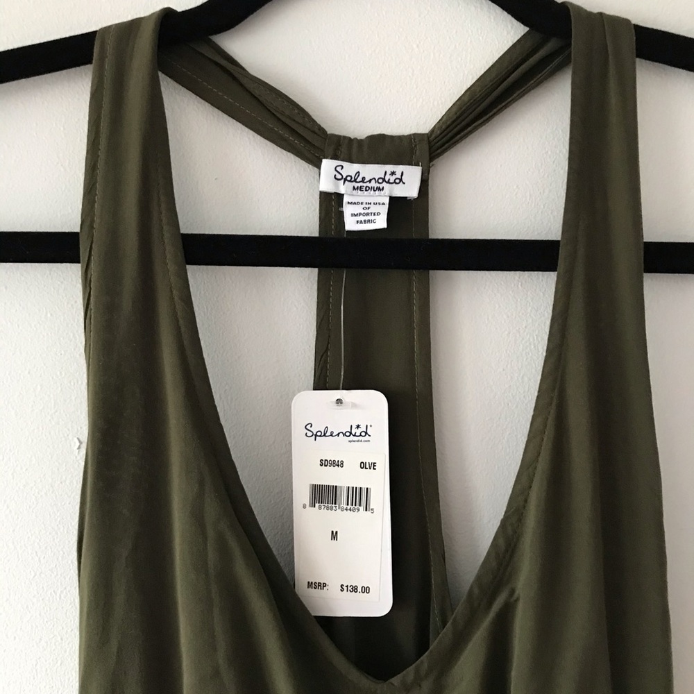 Splendid Racerback Dress, Size Medium